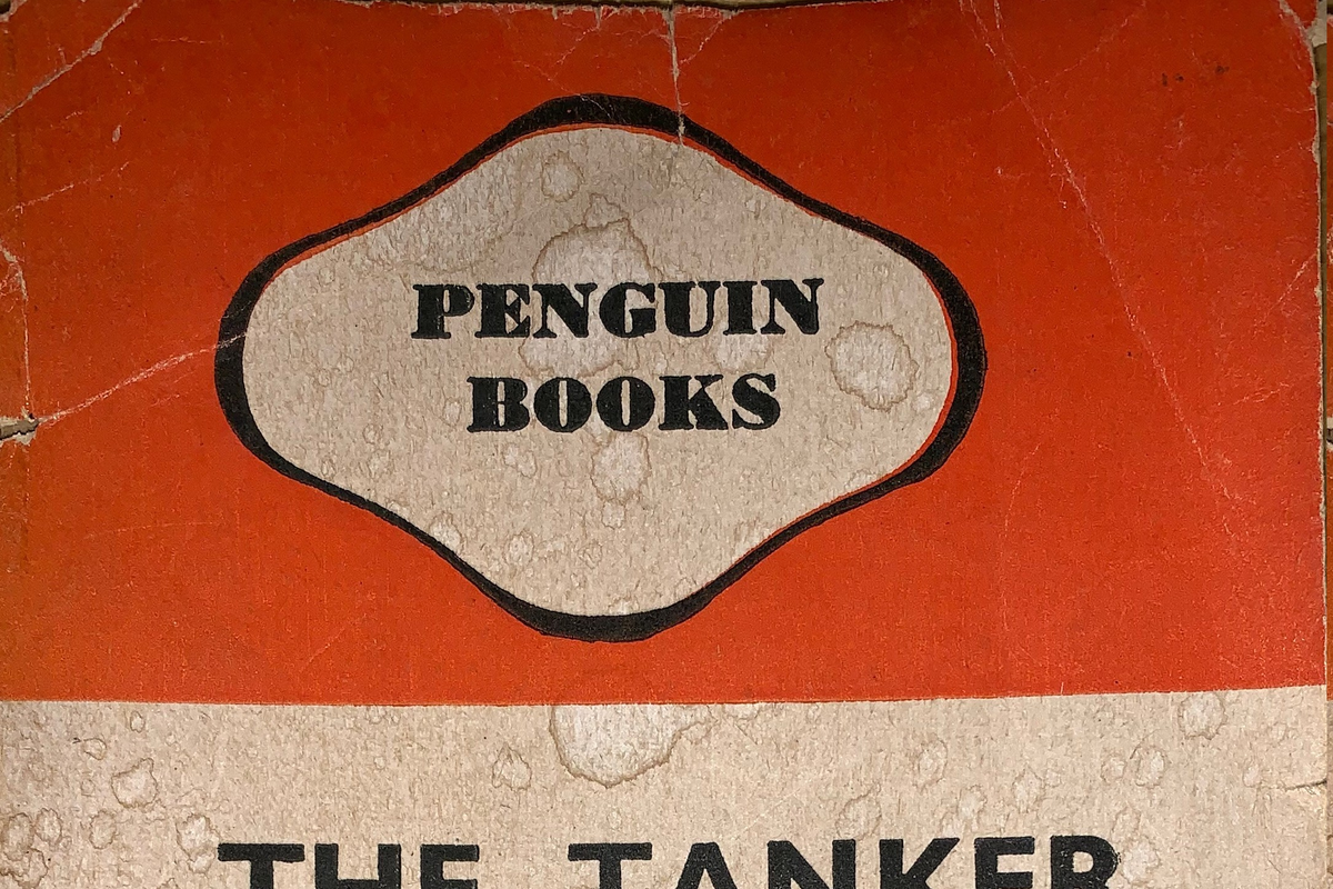 Classic Penguin Books paperback cover with Gill Sans typography on the signature three-band colour design
