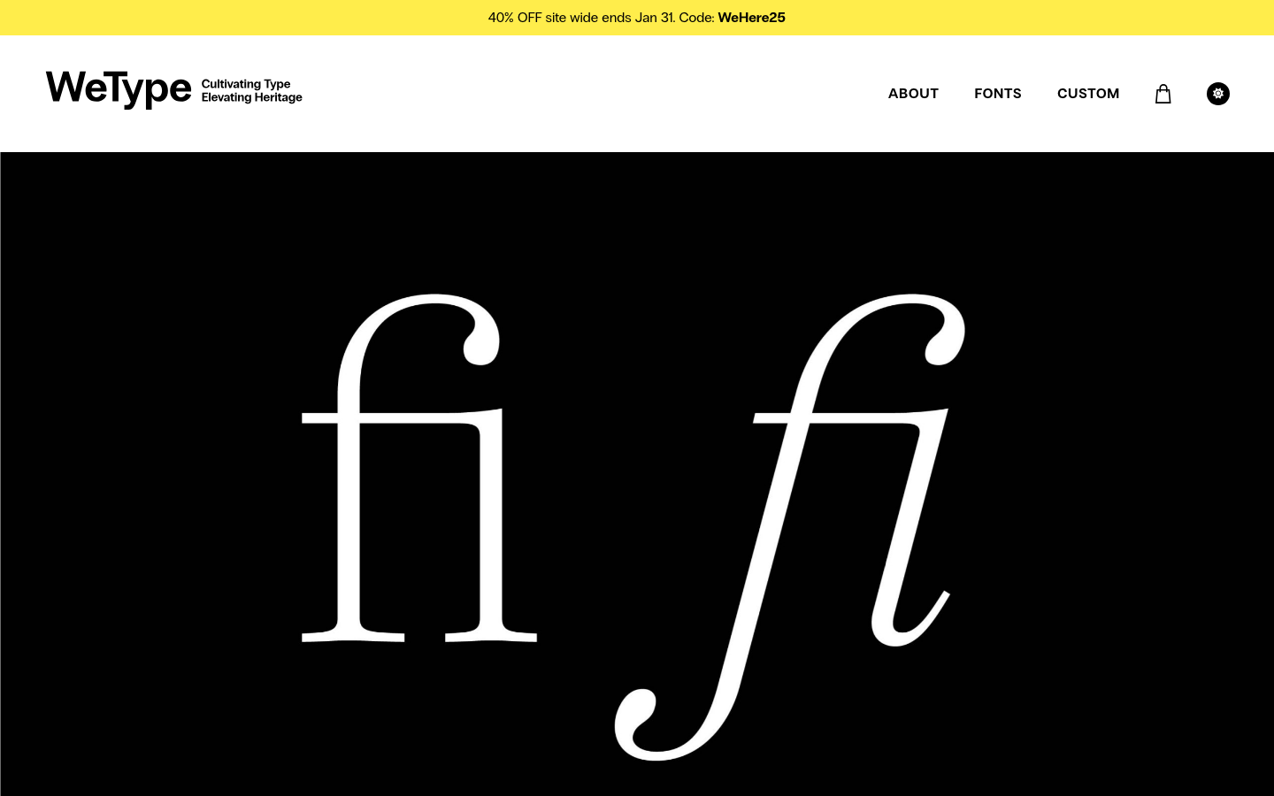 Appeal font specimen