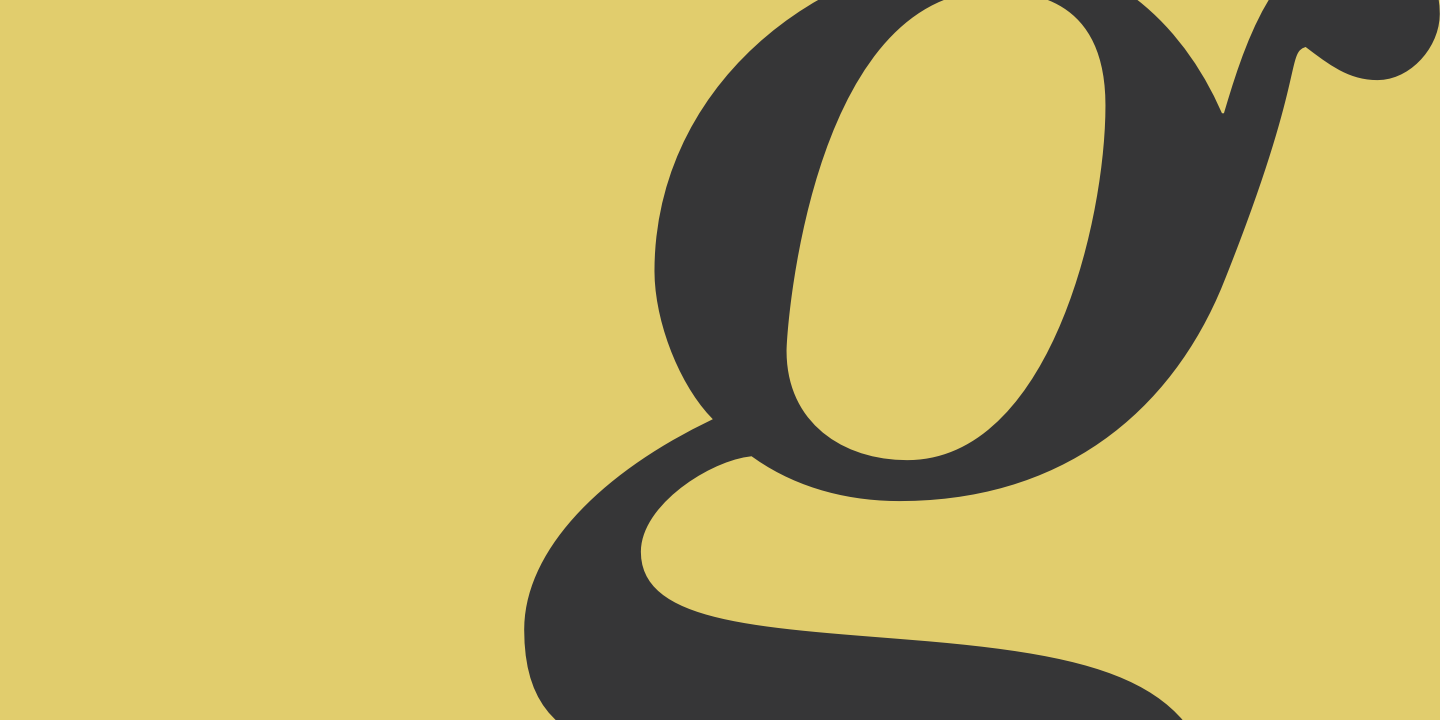 Bodoni font specimen