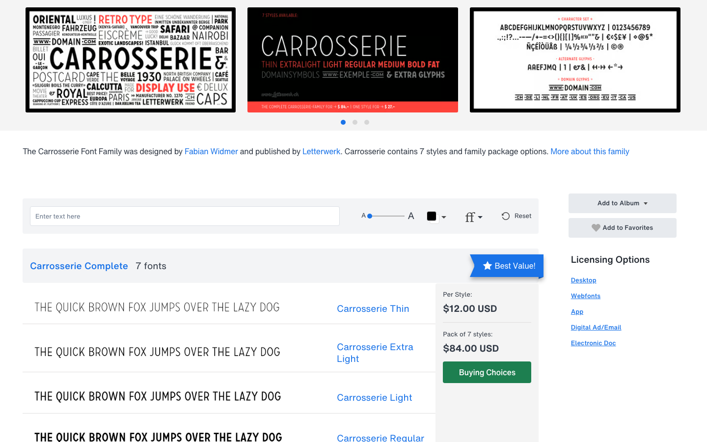 Carrosserie specimen 1 of 5