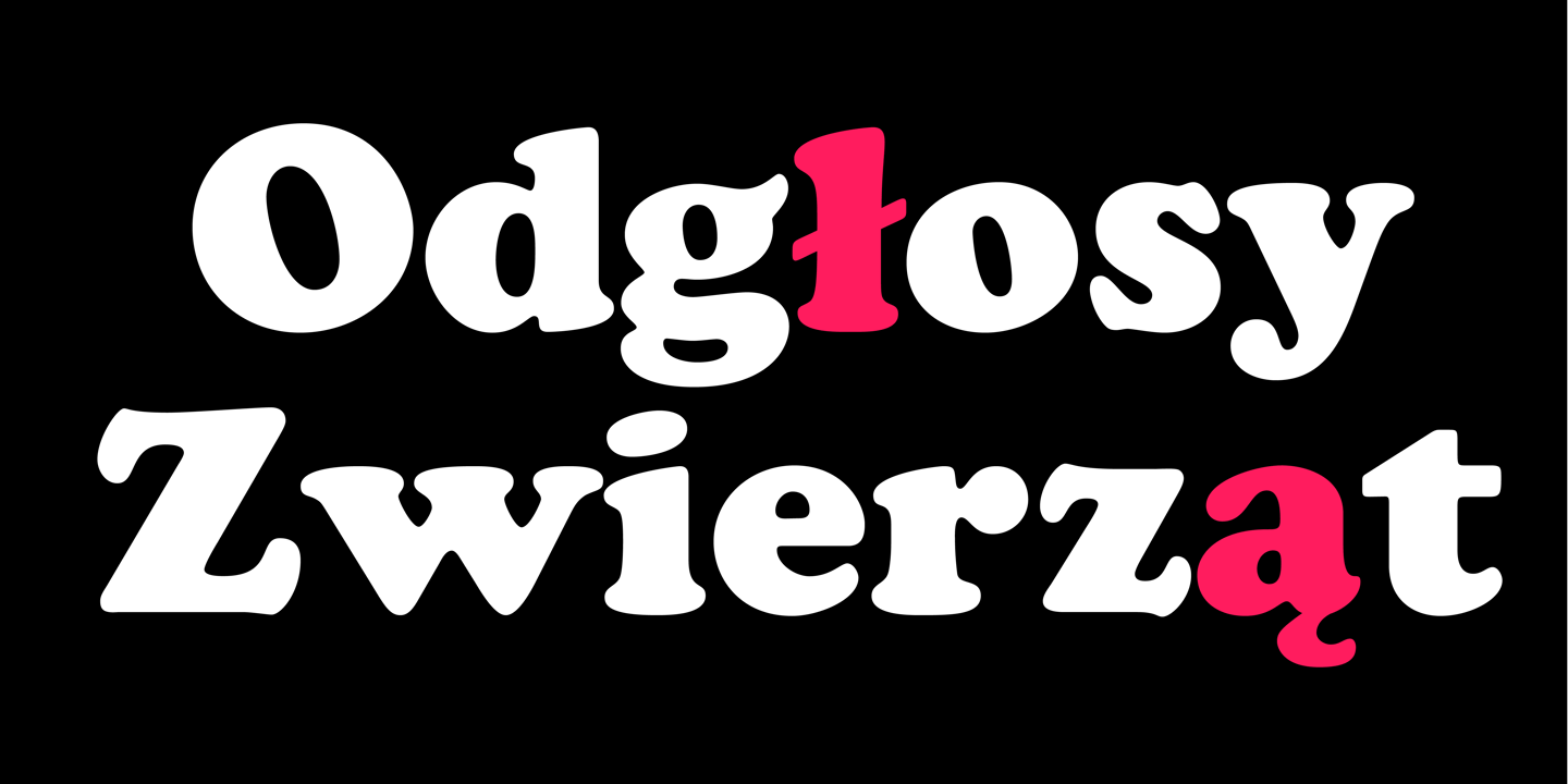 Cooper Black font specimen