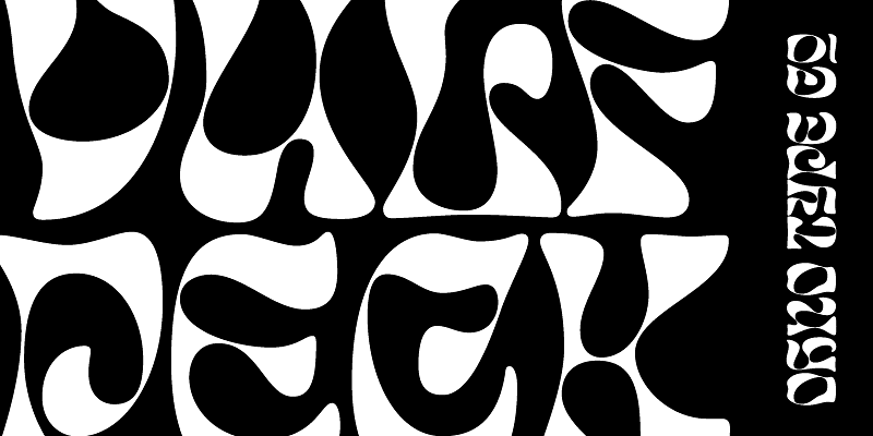 Eckmannpsych font specimen