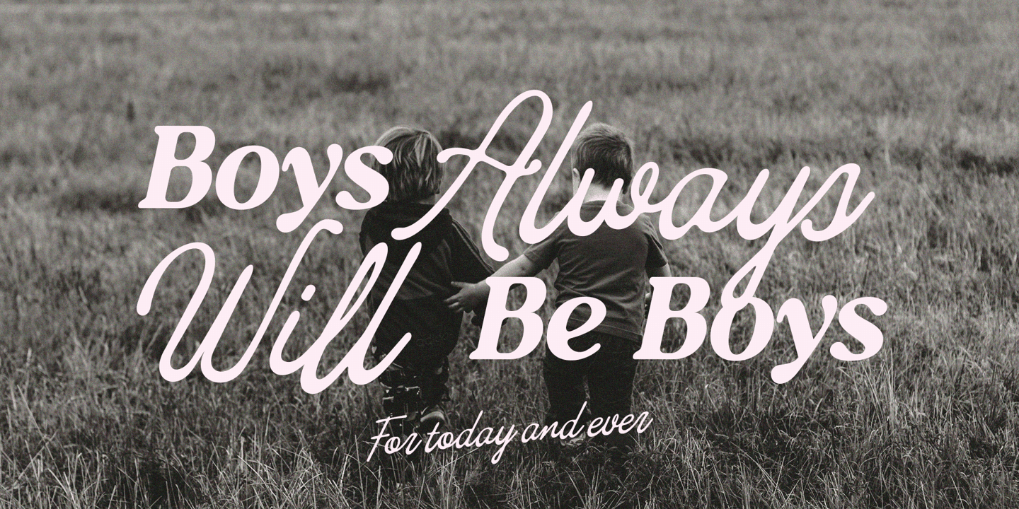 Editorial New font specimen