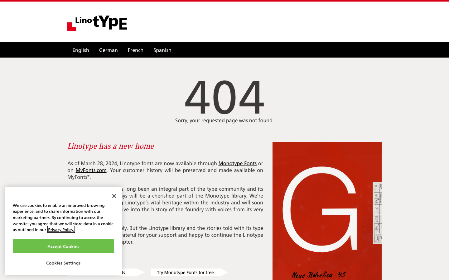 Egyptienne font specimen