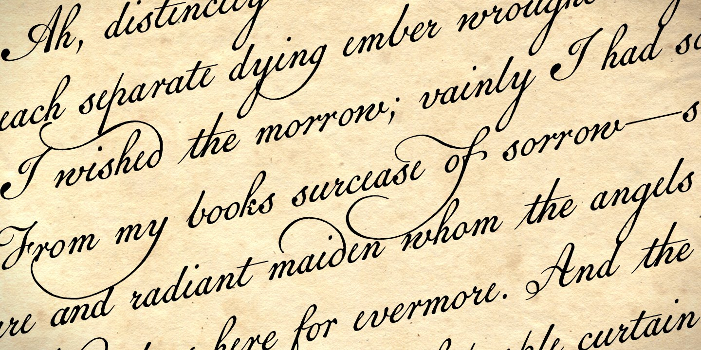 Geograph font specimen