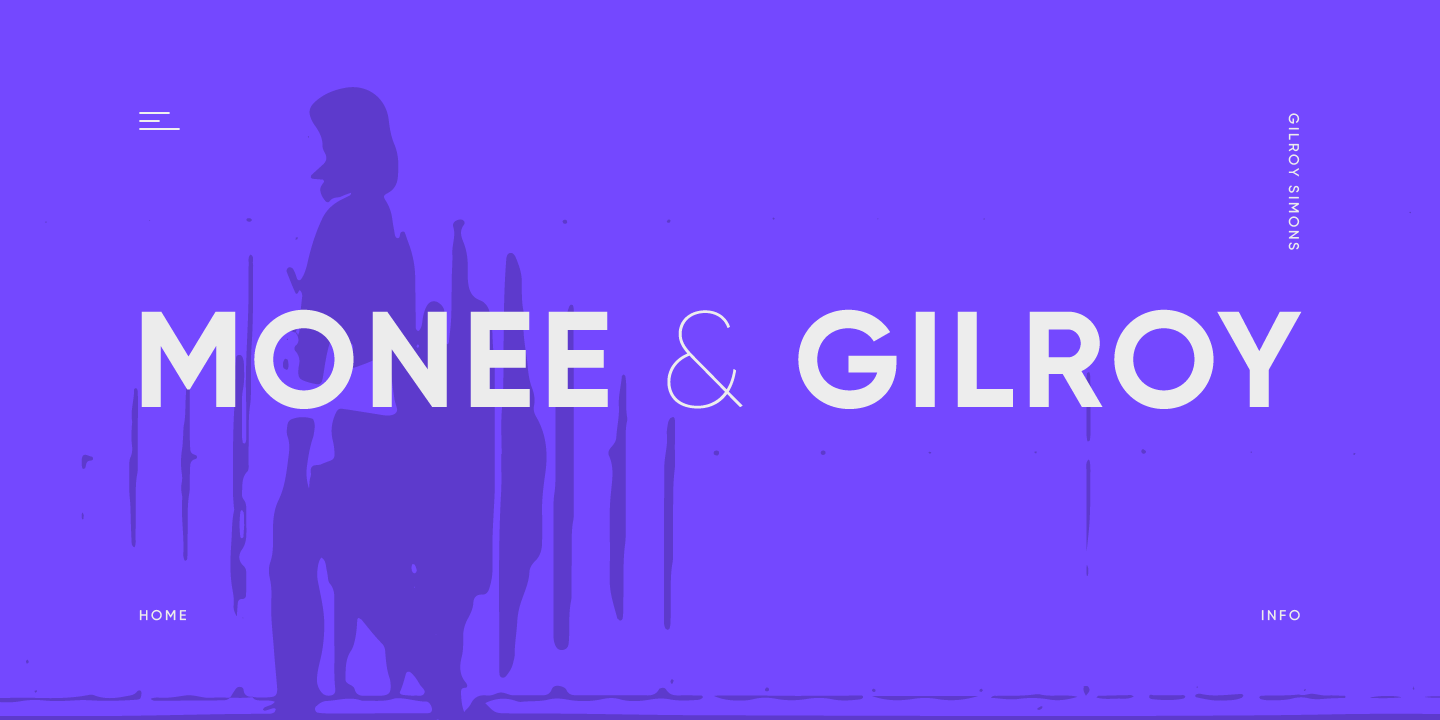 Gilroy font specimen