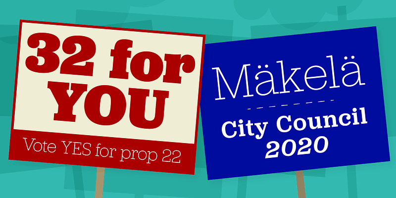 Jubilat font specimen