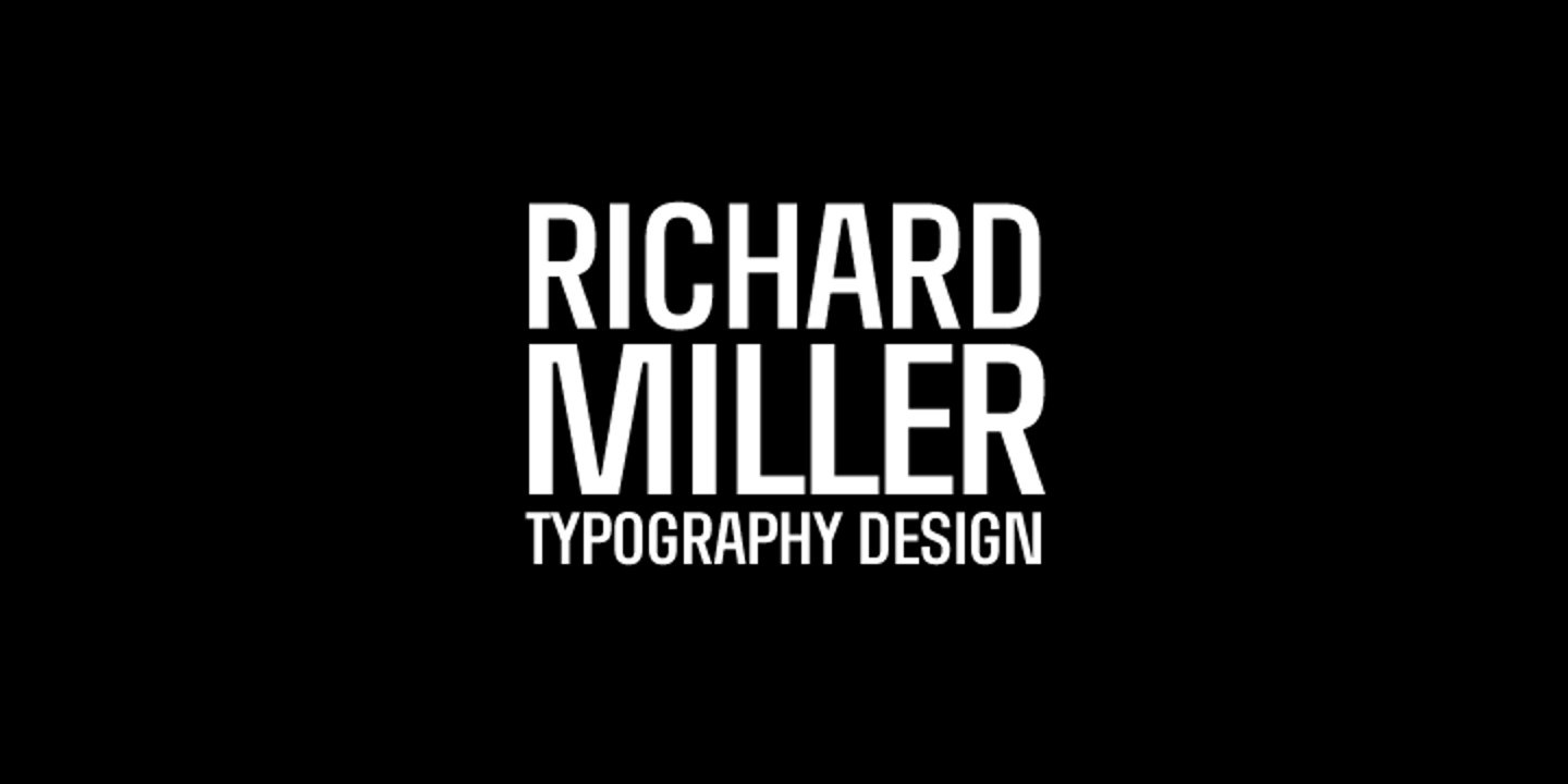 Miller Display font specimen
