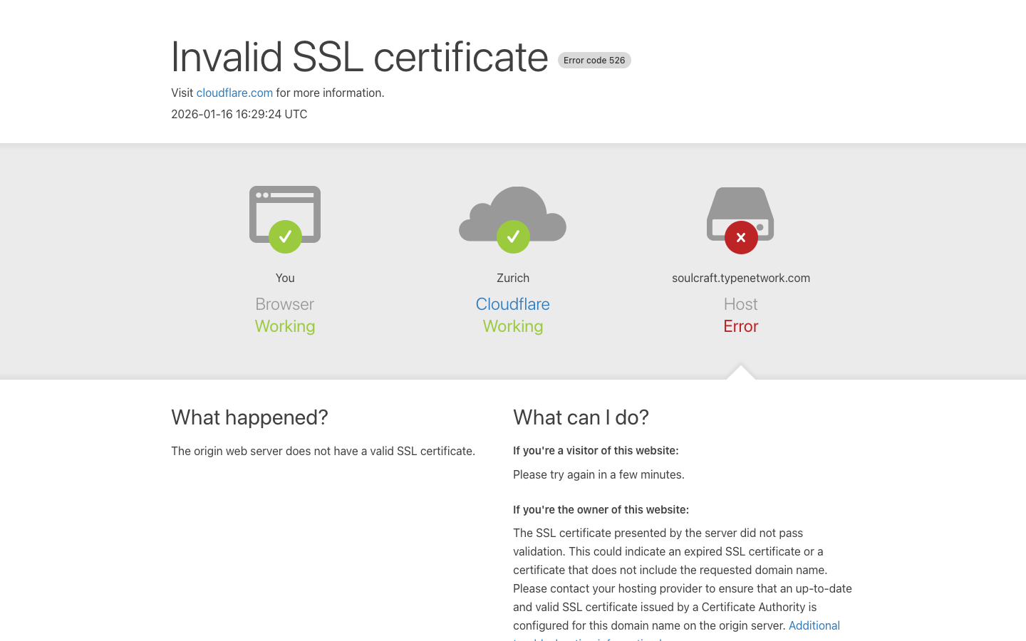 Soulcraft font specimen