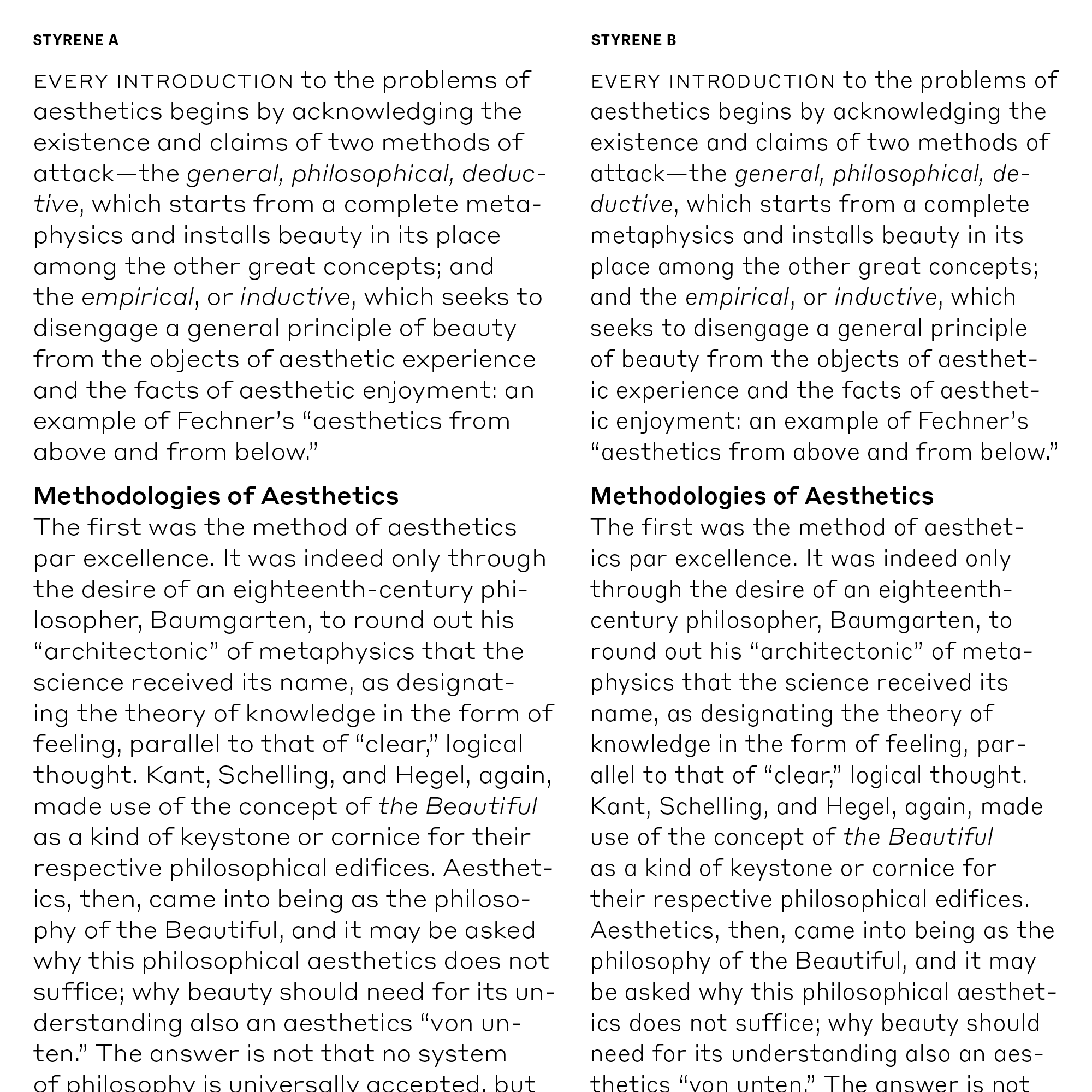 Styrene specimen 1 of 6